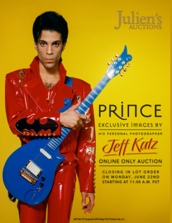 Prince - Exclusive Images by His Personal Photographer Jeff Katz Online Only Auction