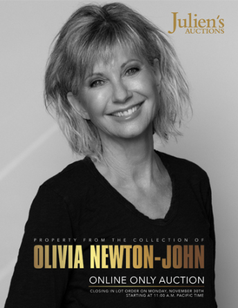 Property from the Collection of Olivia Newton-John Online Only Auction
