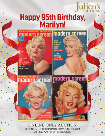 Happy 95th Birthday, Marilyn! Online Only Auction