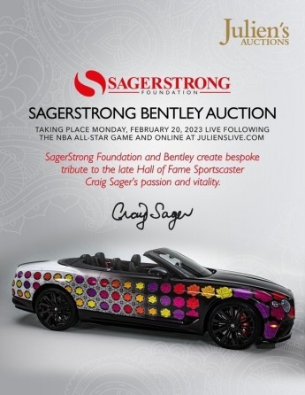 SAGERSTRONG BENTLEY AUCTION
