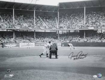 JOHNNY PODRES SIGNED AND INSCRIBED PHOTOGRAPH