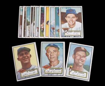 1952 TOPPS BASEBALL HIGH NUMBERS GROUP #3