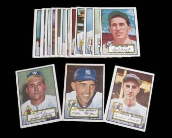 1952 TOPPS BASEBALL HIGH NUMBERS GROUP #5