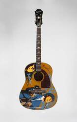 PAUL McCARTNEY SIGNED EPIPHONE TEXAN GUITAR