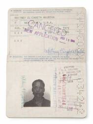 WHITNEY HOUSTON PASSPORT