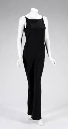 WHITNEY HOUSTON BLACK JUMPSUIT