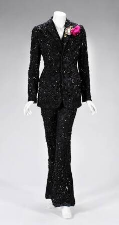 WHITNEY HOUSTON DOLCE & GABBANA SUIT