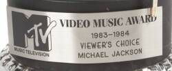 MICHAEL JACKSON 1984 MTV VMA MOONMAN - 2