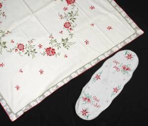 GRETA GARBO LINENS MADE BY HER MOTHER