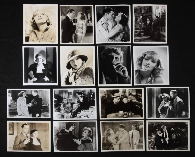 GRETA GARBO GROUP OF FILM STILLS