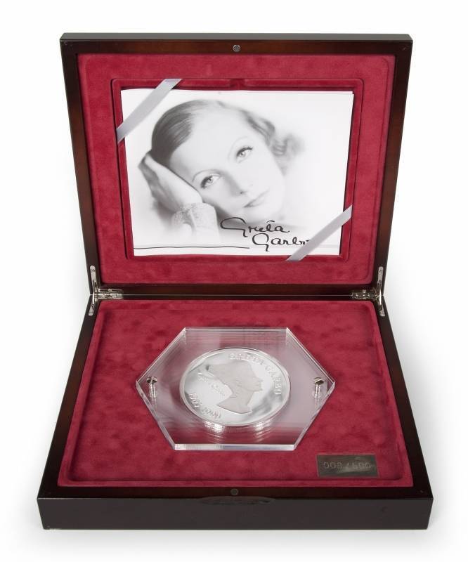 GRETA GARBO COMMEMORATIVE COIN