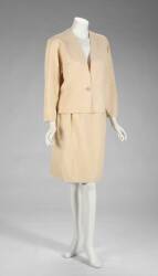 GRETA GARBO VALENTINA SILK SKIRT SUIT