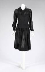 GRETA GARBO BLACK ORGANDY VALENTINA ENSEMBLE