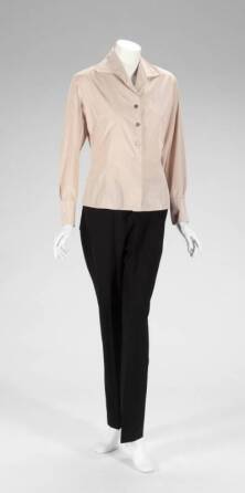 GRETA GARBO CUSTOM MADE SHIRT AND TROUSERS