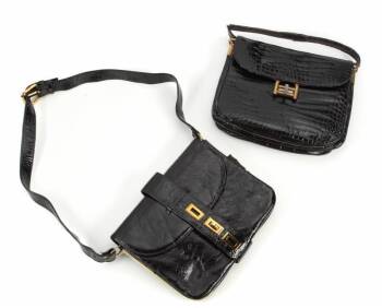 GRETA GARBO BLACK HANDBAGS