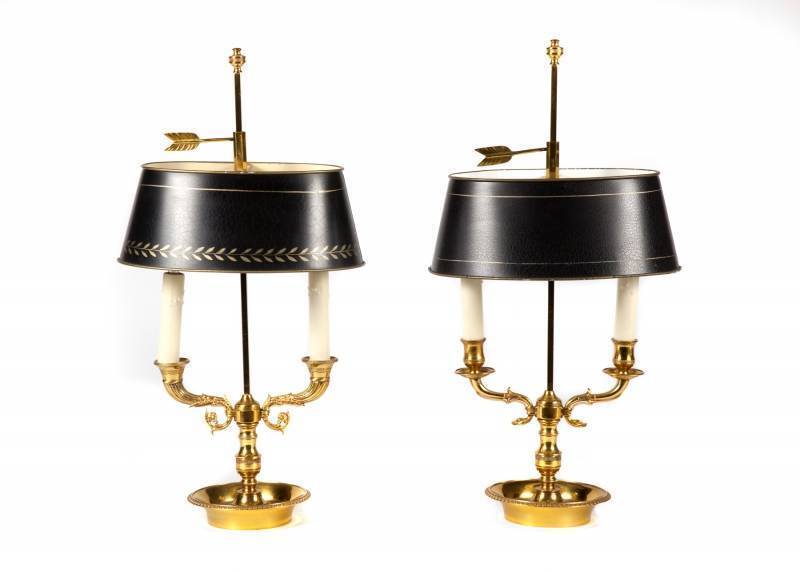 PAIR OF TABLE LAMPS