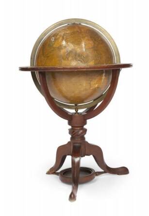 S.S. EDKINS 12-INCH TERRESTRIAL GLOBE