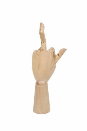 ARTICULATED WOODEN HAND MODEL