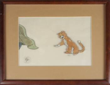 THE ARISTOCATS ANIMATION CEL