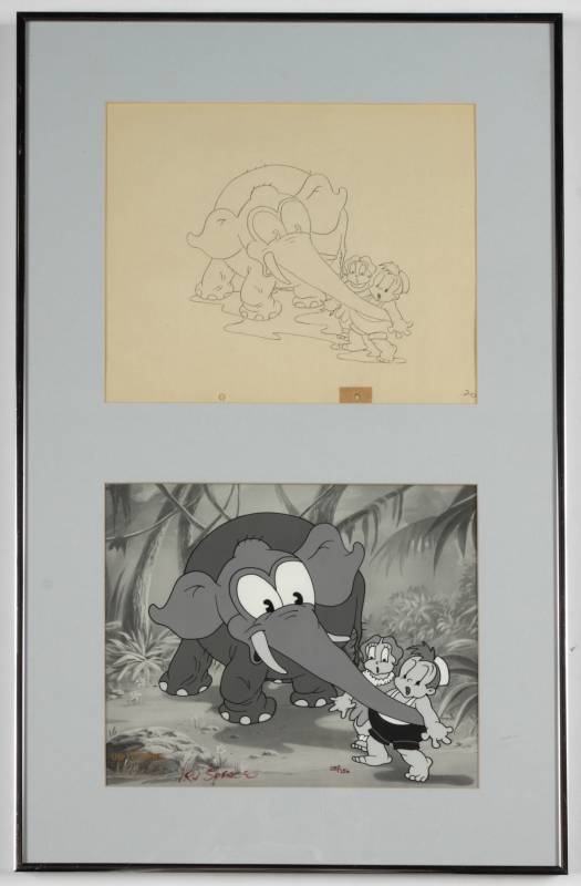 UB IWERKS ORIGINAL ANIMATION ARTWORK