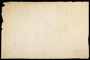 DISNEYLAND SLEEPING BEAUTY CASTLE BLUEPRINT, TURRETS