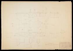 DISNEYLAND SLEEPING BEAUTY CASTLE BLUEPRINT, BRIDGE