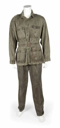 ROBERT GOULET STAGE WORN SOUTH PACIFIC FATIGUES