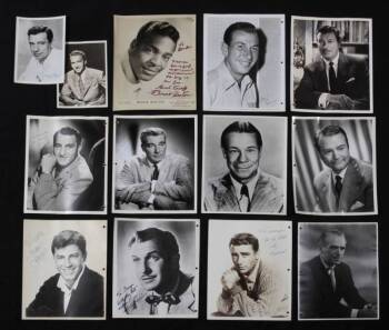 ARCHIVE OF ACTOR SIGNED PHOTOGRAPHS