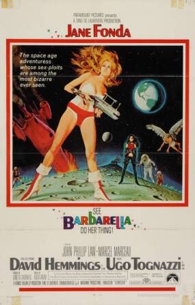BARBARELLA AND YOUNG FRANKENSTEIN POSTERS