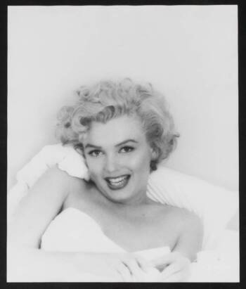 MARILYN MONROE PHOTOGRAPH BY ANDRE DE DIENES