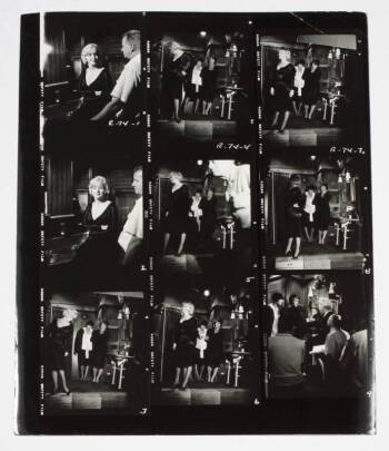 MARILYN MONROE SOME LIKE IT HOT CONTACT SHEET