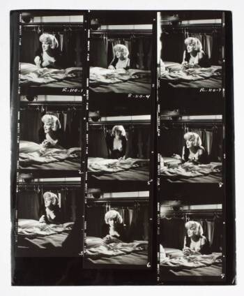 MARILYN MONROE SOME LIKE IT HOT CONTACT SHEET