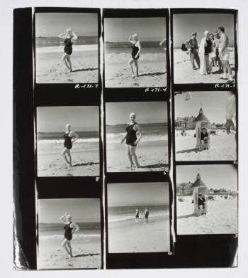 MARILYN MONROE SOME LIKE IT HOT CONTACT SHEET