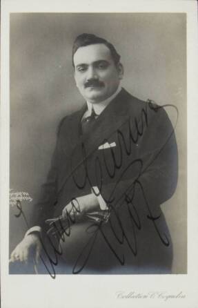 ENRICO CARUSO SIGNED PHOTOGRAPH