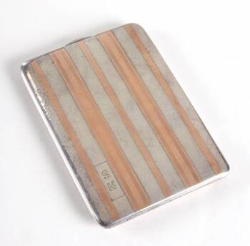 CHARLIE CHAPLIN GIFTED CIGARETTE CASE