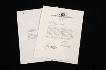 JOAN CRAWFORD SIGNED MGM CONTRACT