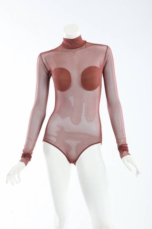 WHITNEY HOUSTON MESH BODYSUIT