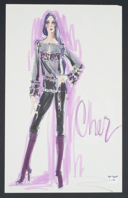 BOB MACKIE DESIGNED SKETCH