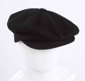 BRUCE SPRINGSTEEN BLACK NEWSBOY CAP