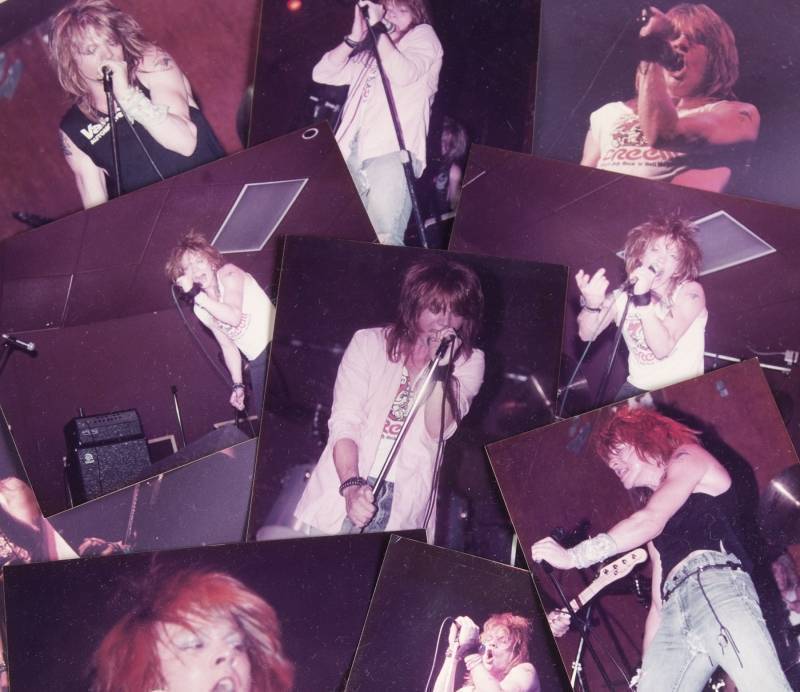 AXL ROSE ORIGINAL PHOTOGRAPHS