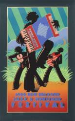 NEW ORLEANS JAZZ & HERITAGE FESTIVAL POSTERS AND MATERIALS - 2