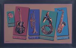 NEW ORLEANS JAZZ & HERITAGE FESTIVAL POSTERS AND MATERIALS - 3