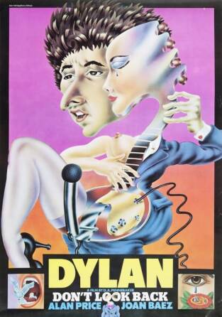 BOB DYLAN AND LED ZEPPELIN DOCUMENTARY POSTERS