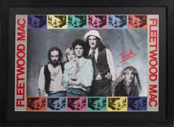 FLEETWOOD MAC SIGNED POSTER