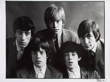 ROLLING STONES PHOTOGRAPH BY TREVOR CLARK