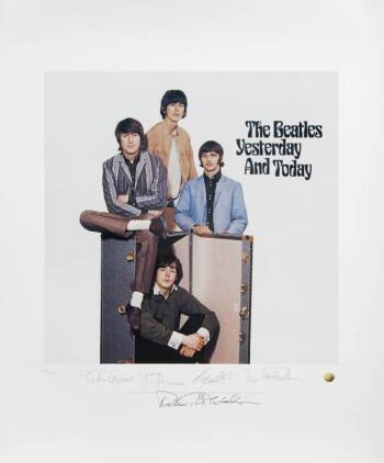 THE BEATLES YESTERDAY AND TODAY LIMITED EDITION PRINT