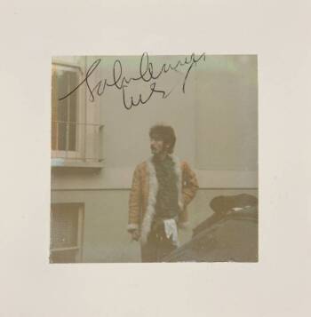 JOHN LENNON SIGNED IMAGE