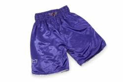 EVANDER HOLYFIELD VS. JOHN RUIZ III FIGHT WORN TRUNKS - 2