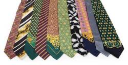 EVANDER HOLYFIELD GROUP OF TEN VERSACE TIES