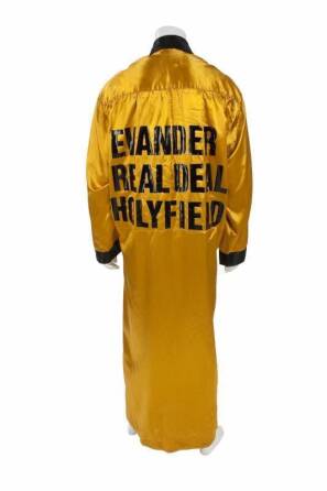 EVANDER HOLYFIELD OWNED BOXING ROBE